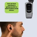 Geri Çekilebilir Kablolu Bluetooth İş Kulaklığı