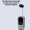 Geri Çekilebilir Kablolu Bluetooth İş Kulaklığı