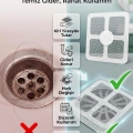 Gider Kapatıcı Pislik Tutucu Kendinden Yapışkanlı Gider Kapağı