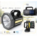 Gold  Gp-620 Solar Şarjlı 50 Watt Güçlü Kamp El Feneri Takım Çantalı
