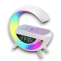 Google Dijital Kablosuz Şarj Özellikli Bluetooth Hoparlör Gece Lambası