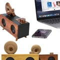 Gramafon Nostaljik Radyo Yüksek Ses Kalitesi USB TF Kart Aux