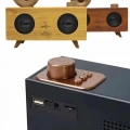Gramafon Radyo Bluetooth Hoparlör Nostaljik Radyo FM Radyo
