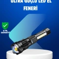 Güçlü LED El Feneri Şarj Edilebilir Çok Modlu