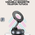 Güçlü Mıknatıslı Vakumlu Araç Telefon Tutucu Alüminyum Gövde