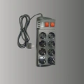Güçlü Termal Korumalı 8 Priz + 3 USB Çoklu Uzatma Kablosu 2m