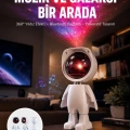 Gün Batımı Projektör Lamba Astronot Görünümlü Dekoratif Masa Lambası Yeni Nesil