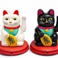 Güneş Enerjili Sallanan Şans Kedisi - Maneki Neko Alk4521