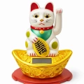 Güneş Enerjili Sallanan Şans Kedisi - Maneki Neko Alk4522