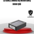 Güneş Enerjili Su Geçirmez LED Duvar Lambası