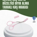 Hassas Kesim İçin Kavisli Yüz Bakım Makası