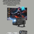 HCS350pro Android 11 İşletim Sistemli Mini Projektör