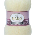 HERŞEYTREND 1 Adet Angora Lüks El Örgü İpi Krem 256
