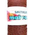 HERŞEYTREND 1 Adet Polyester Makrome İpi 2060 Taba 100 gr