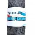 HERŞEYTREND 1 Adet Polyester Makrome İpi 420 Koyu Gri 100 gr