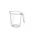 HERŞEYTREND 1 Litre Ölçü Kabı