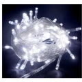 HERŞEYTREND 10m 100 Led Boncuk Lamba Beyaz Işık Şeffaf Kablo
