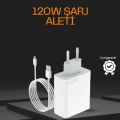 HERŞEYTREND 120 Watt Type C Şarj Başlığı Poco X3 X4 X5 Pro Uyumlu