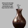 HERŞEYTREND 130ml Aromaterapi Difüzörü Hava Nemlendirici 7 Renk LED Işıklı