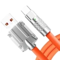 HERŞEYTREND 3 İn 1 Süper Hızlı Şarj Kablosu Android ve İOS Uyumlu Silikon Şarj Kablosu