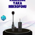 HERŞEYTREND 360 Derece Ses Algılamalı Type C Şarjlı Yaka Mikrofonu