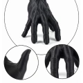 HERŞEYTREND 3D Siyah El Heykeli 17x16 cm Raf ve Masa Üstü Dekor