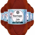 HERŞEYTREND 5 Adet Lotus Bikini Büstiyer Bluz Örgü İpi  K834 Taba