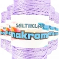 HERŞEYTREND 5 Adet Polyester Makrome İpi 3200 Lila 100 gr