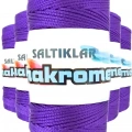 HERŞEYTREND 5 Adet Polyester Makrome İpi 4250 Mor 100 gr