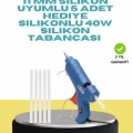 HERŞEYTREND 5 Silikon Hediyeli 40W Silikon Tabancası Ev ve Hobi Kullanımı
