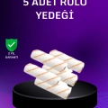 HERŞEYTREND 5’li Mini Rulo Boya Seti Duvar Tavan Emülsiyon Uygulama