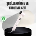 HERŞEYTREND 6 Başlıklı Hızlı Kurutma ve Bukle Şekillendirme Seti