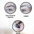 HERŞEYTREND 7 Parça Manikür Pedikür Seti El Ayak Bakımı Çantalı Paslanmaz Çelik