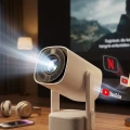 HERŞEYTREND Akıllı Projeksiyon Powerbankli Taşınabilir Sinema Projektörü 4k HD Kaliteli