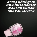 HERŞEYTREND Akıllı Saat İos Andorid Destekli Titreşimli GPS Özelliği Bildirim Özelliği