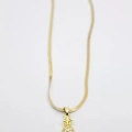 HERŞEYTREND Ananas Kolye - Altın