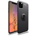 HERŞEYTREND Apple İphone 11 Pro Max Kılıf Range Yüzüklü Silikon - Siyah