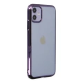 HERŞEYTREND Apple İphone 12 Kılıf Element Silikon - Mor
