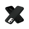 HERŞEYTREND Apple İphone 12 Kılıf Nano İçi Kadife Silikon- Siyah
