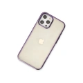 HERŞEYTREND Apple İphone 12 Pro Max Kılıf Element Silikon - Mor
