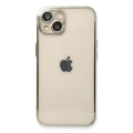 HERŞEYTREND Apple İphone 13 Kılıf Razer Lensli Silikon - Gümüş