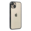 HERŞEYTREND Apple İphone 13 Kılıf Razer Lensli Silikon - Siyah