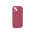 HERŞEYTREND Apple İphone 13 Mini Kılıf Lansman Legant Silikon - Fuşya