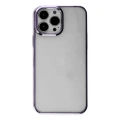 HERŞEYTREND Apple İphone 13 Pro Kılıf Element Silikon - Mor
