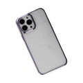 HERŞEYTREND Apple İphone 13 Pro Kılıf Element Silikon - Mor
