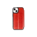 HERŞEYTREND Apple İphone 15 Kılıf Flip Cover - Kırmızı