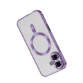 HERŞEYTREND Apple İphone 16 Kılıf Kross Magneticsafe Kapak - Mor