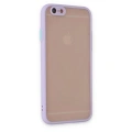 HERŞEYTREND Apple İphone 6 Kılıf Montreal Silikon Kapak - Mor