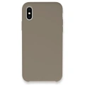 HERŞEYTREND Apple İphone Xs Max Kılıf Lansman Legant Silikon - Bej