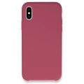 HERŞEYTREND Apple İphone Xs Max Kılıf Lansman Legant Silikon - Fuşya